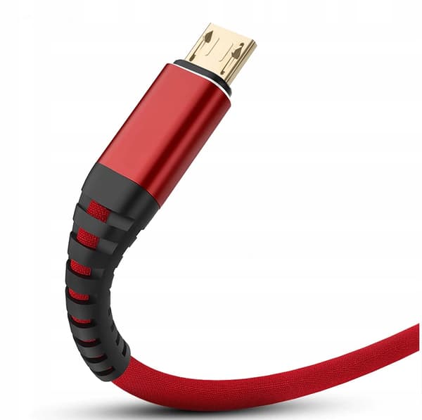 FORSTÆRKET MICRO USB HURTIGOPLADNINGSKABEL LANG 2m Koanni