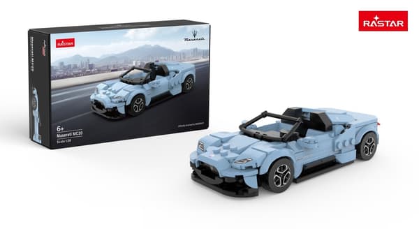 Bil 1:30 Maserati MC20 Blå RASTAR Klodser