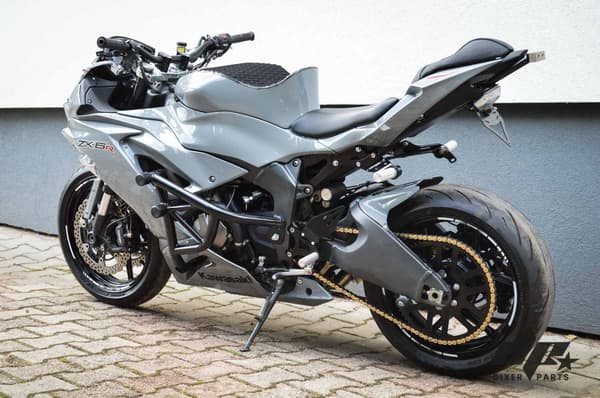 Nummerpladeholder + LED-lys Kawasaki ZX6R 636 (2019-2023)