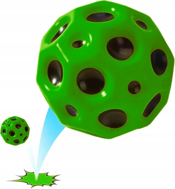 Galaxboll springende meteor rumkugle 7 cm