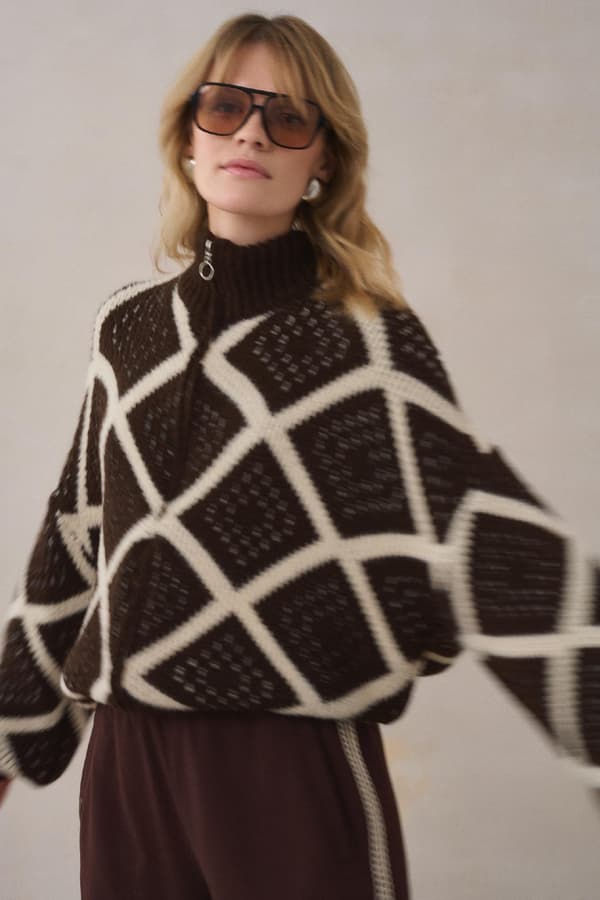 Tuki Chokolade Dame Cardigan Universal