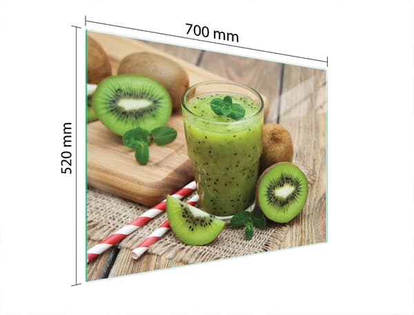 LASINEN SUOJALEVY LIEDELLE 70x52 KIWI