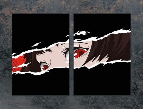 GLASSKYDDSPLATTA FÖR KÖK 2x35x52 ANIME