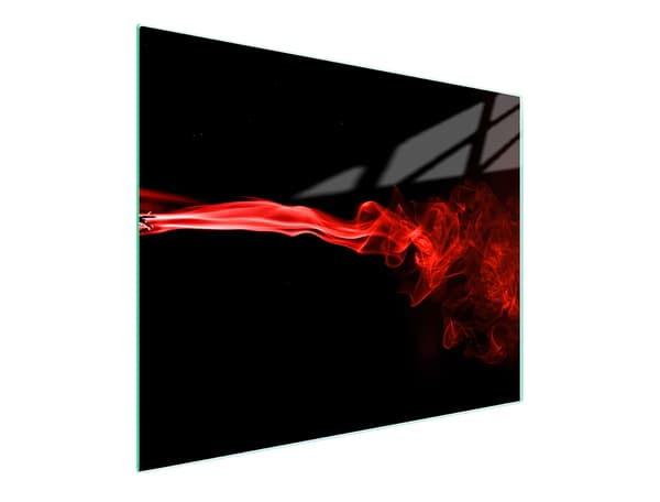 SKÄRBRÄDA I GLAS 52x30 SVART