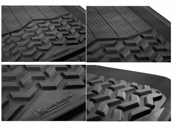 MICHELIN gummimattor 2 st svarta