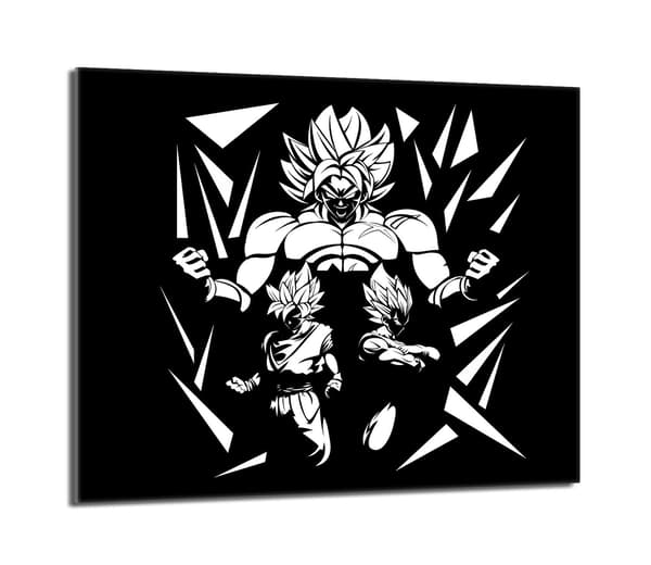 Glasbeskytter til komfur 60x52 Anime