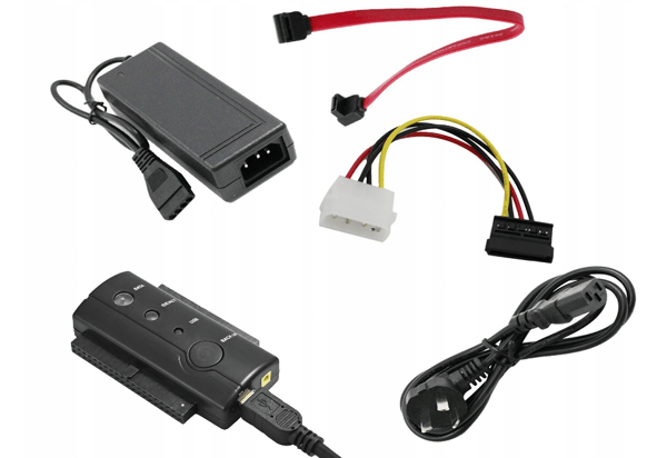 AP7 ADAPTER USB SATA ATA HARDDISK 2.5 3.5 IDE LED