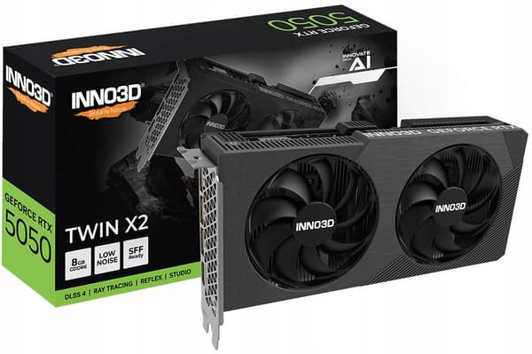 Grafikkort INNO3D RTX 5050 X2 8GB