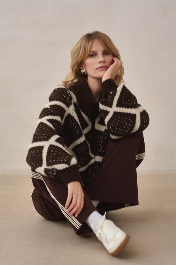 Tuki Chokolade Dame Cardigan Universal