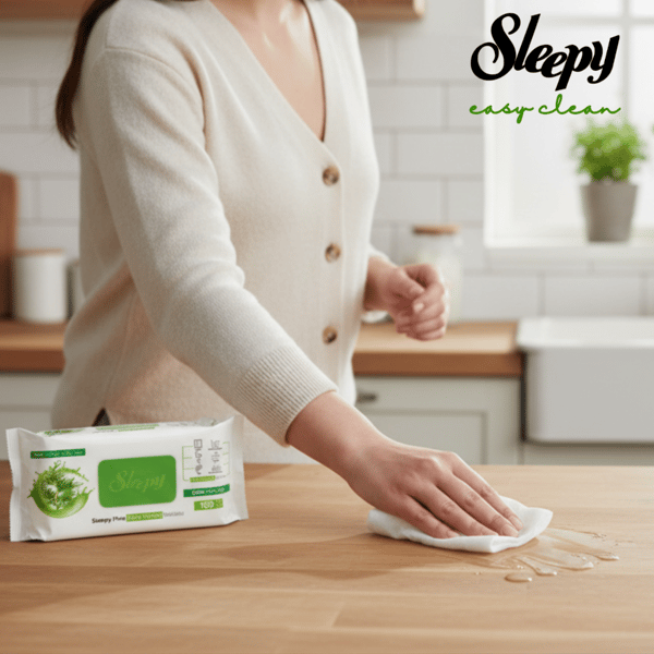 Sleepy Universal Surface Cleaning Wipes Pine 100 st