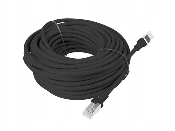 Lanberg UTP-patchkabel cat.5e 15m svart