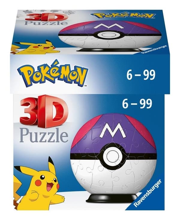 Pokémon Master Ball 3D-pussel