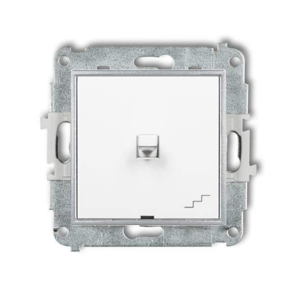 ramlös trappmodul USA Karlik Mini, vit/silver