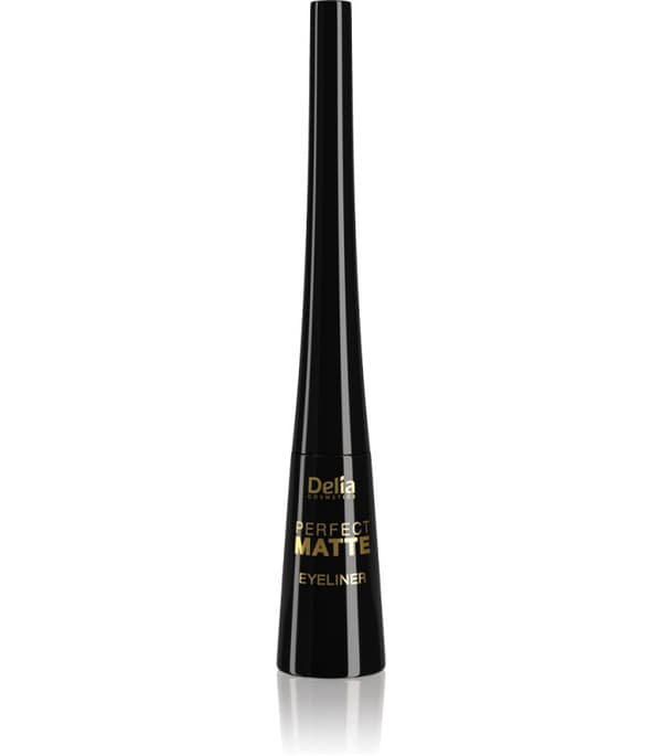 Delia Cosmetics Shape Master Perfect Matte Liquid Eyeliner - Sort 4ml