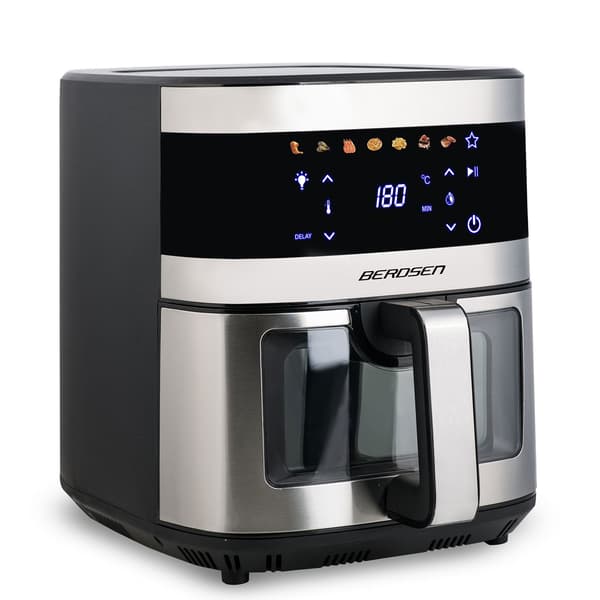 Ilmakeitin, suuri 9,1 l Berdsen 1700 W BD-656 hopea