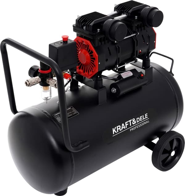 Oljefri kompressor 50L 1500W | Kraft&Dele