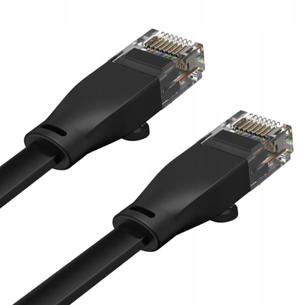Patchkabel UNITEK C1813GBK Cat.6 Flat, UTP, RJ45, 10m