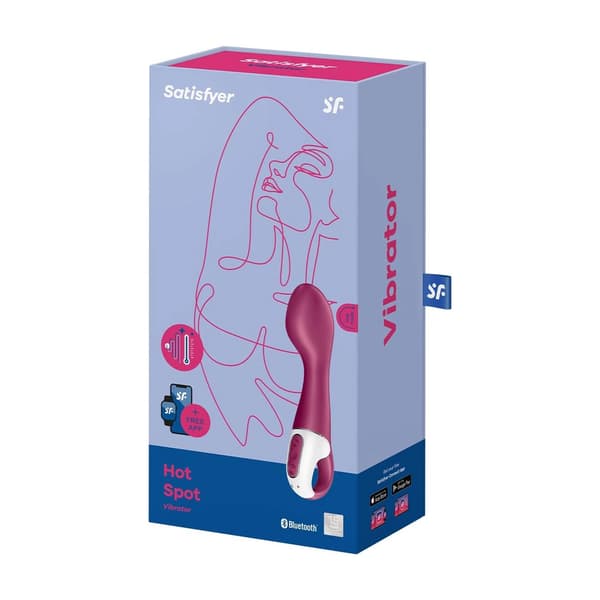 Satisfyer böjd hotspot-vibrator