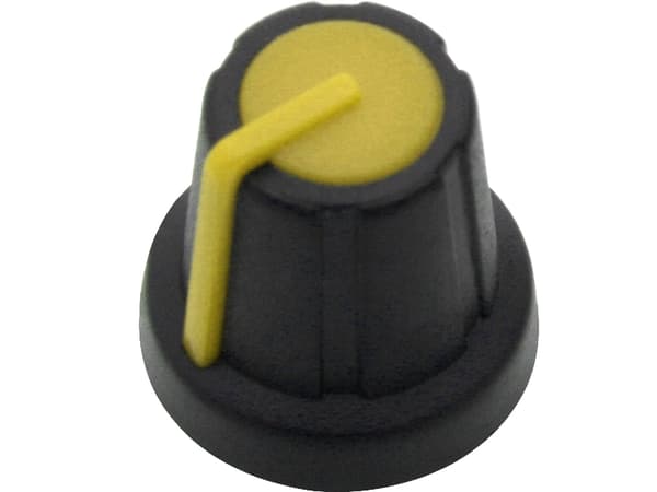 GUL KNOP 17,5 mm