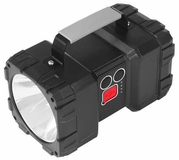 Ladattava LED-taskulamppu Varavirtalähde | Kraft&Dele
