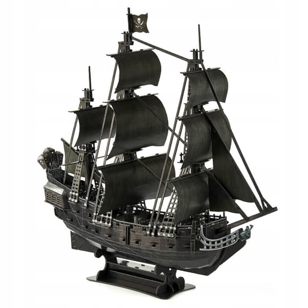 CUBIC FUN 3D-pussel Queen Annes hämnd 293 bitar LED-version L522h