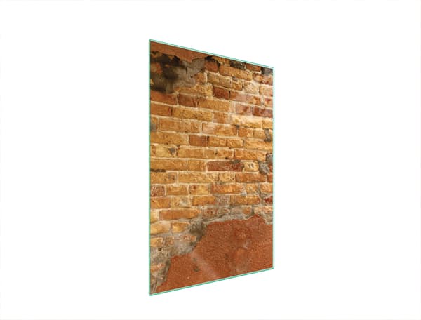 SKÄRBRÄDA I GLAS 35x52 TEGELMASSA