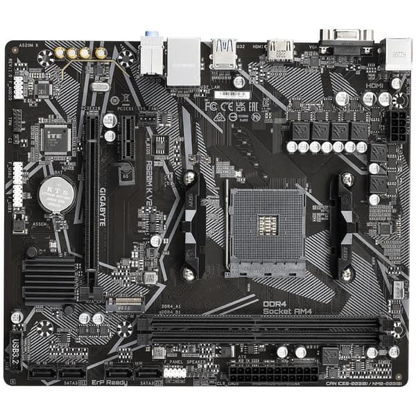 Gigabyte A520M K V2 bundkort