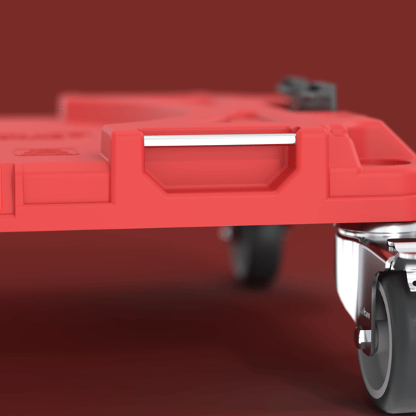 QBRICK SYSTEM PRO transportplatform på hjul, mobil base