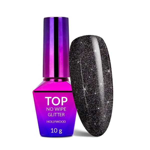 Molly Nails Sparkle Top Star LED/UV glanstop uden vaskning 10g