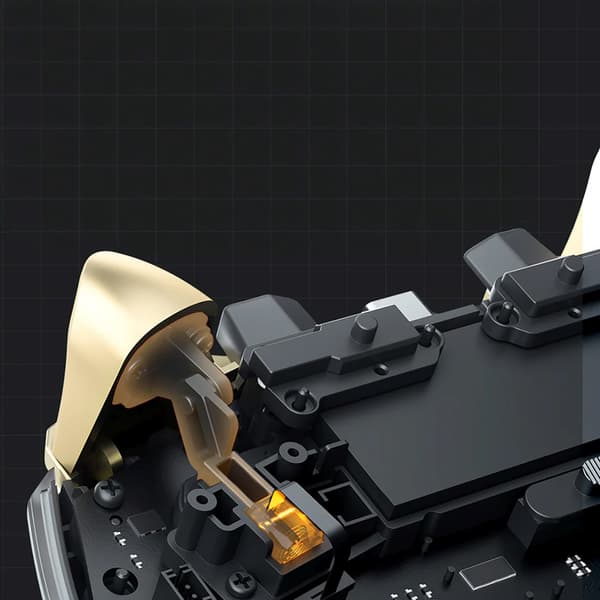 G5Pro Premium Edition trådløs gamingcontroller med ladestation - sort og guld