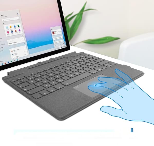 Rii SF108 Langaton Bluetooth-näppäimistö Microsoft Surface Prolle