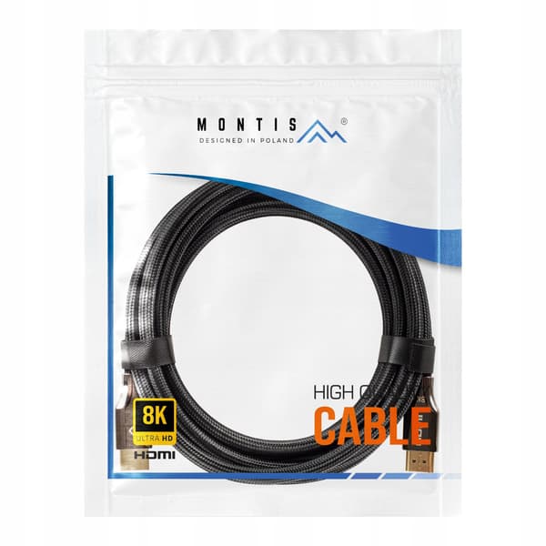 Montis MT006-3 8K HDMI-kabel, 3m höghastighet