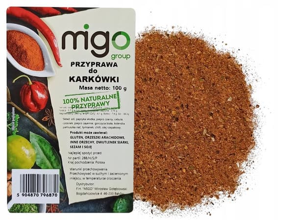 Krydda för fläskhals (100g) - MIGogroup
