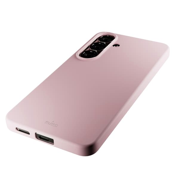 Silikone cover til Samsung Galaxy S25 Icon - pink
