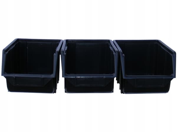 Förvaringslåda – Ecobox medium | Svart