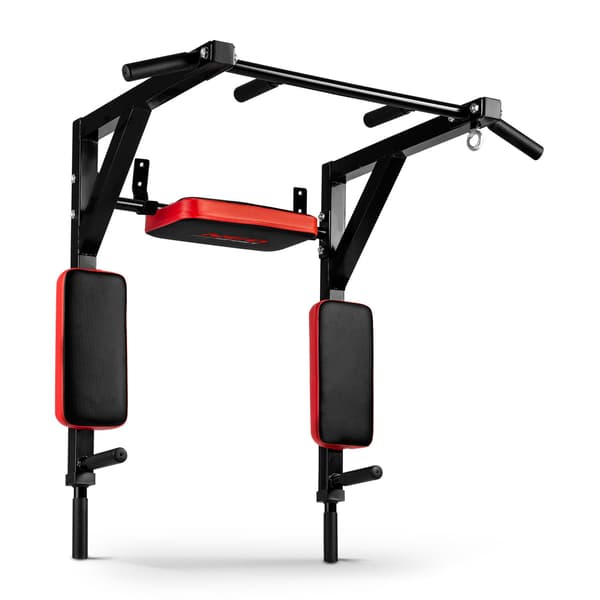 Väggmonterad pull-up-stång med ryggstöd NS-319