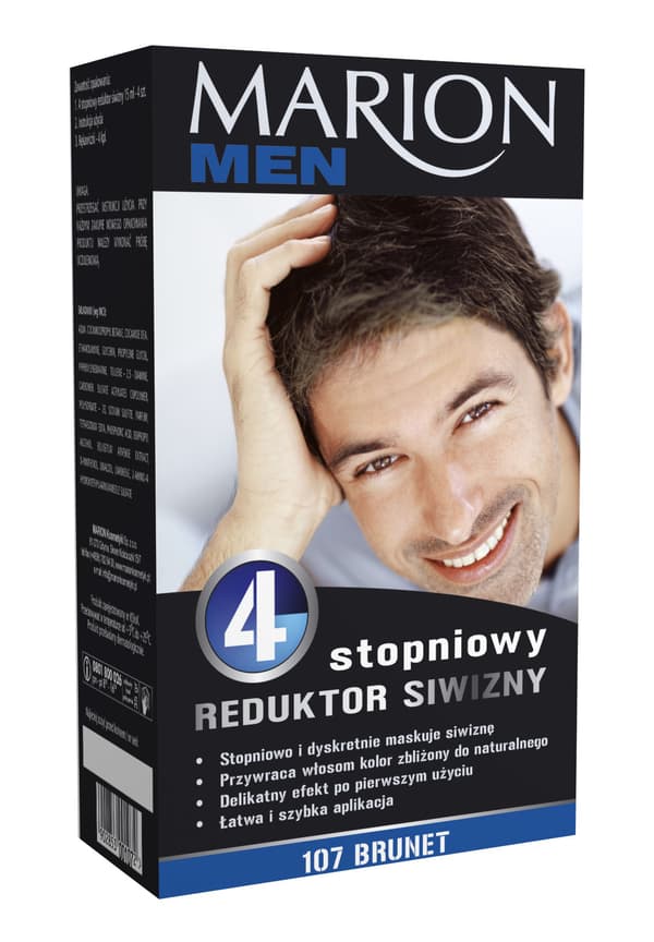 Marion Men Grå reducer nr. 107 brunette