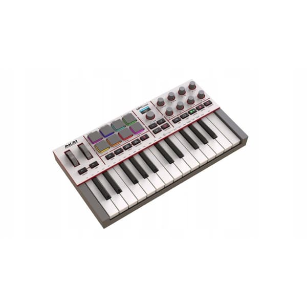 AKAI MPK Mini 4 Mini Keyboard Controller, hvid