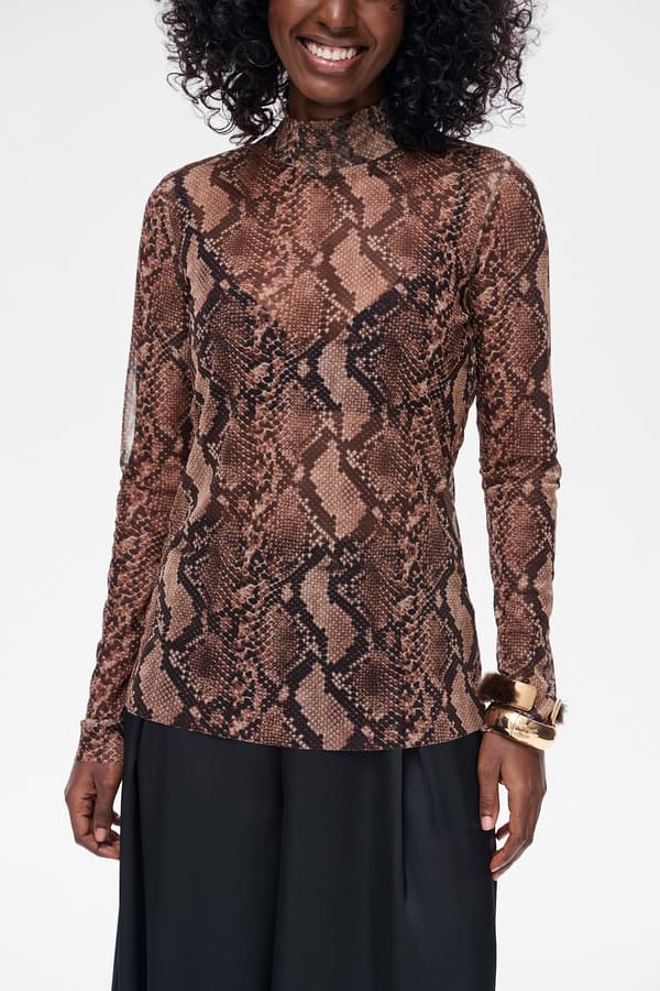 Dameturtleneck Esen Caramel 44/46