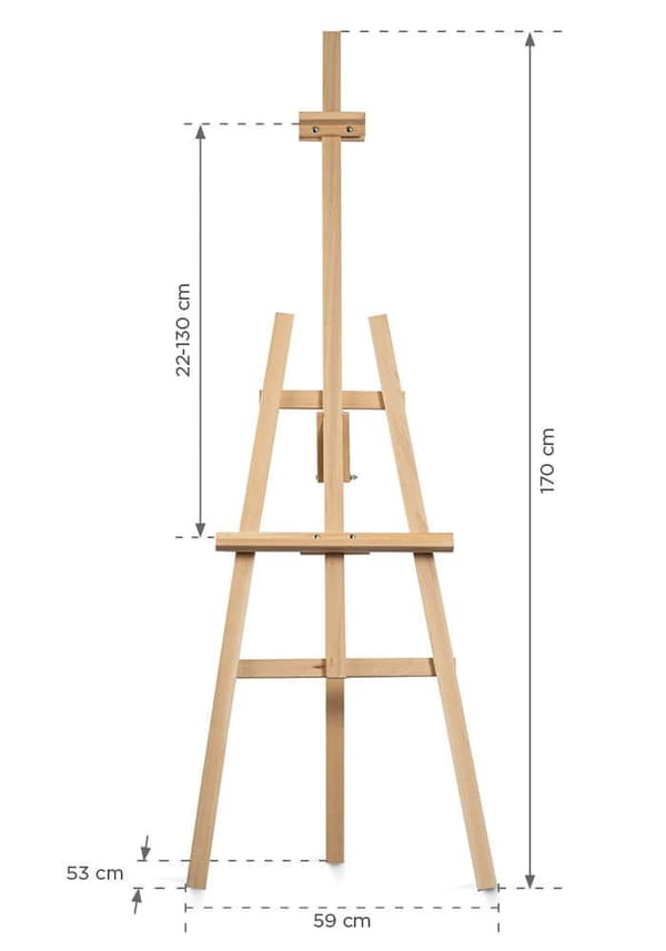 Træstaffeli