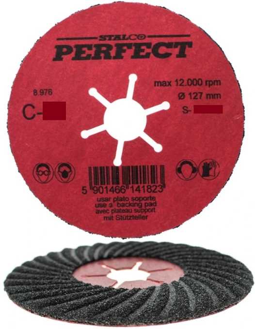 Stalco keramisk slipskiva 127 mm, 36 g