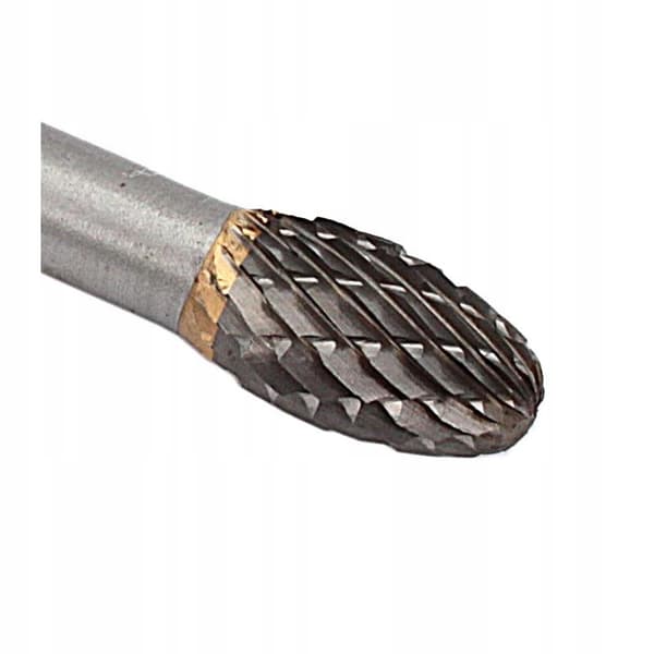 Ovalt rivjärn av volfram ¤12x20x60/6mm E