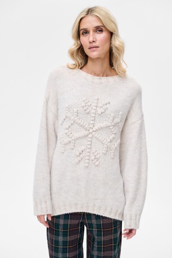 Dametrøje Per Lys Beige 40/42