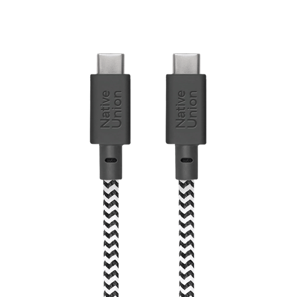 Native Union bæltekabel XL 100W - USB-C - USB-C kabel, 3 m (zebra)