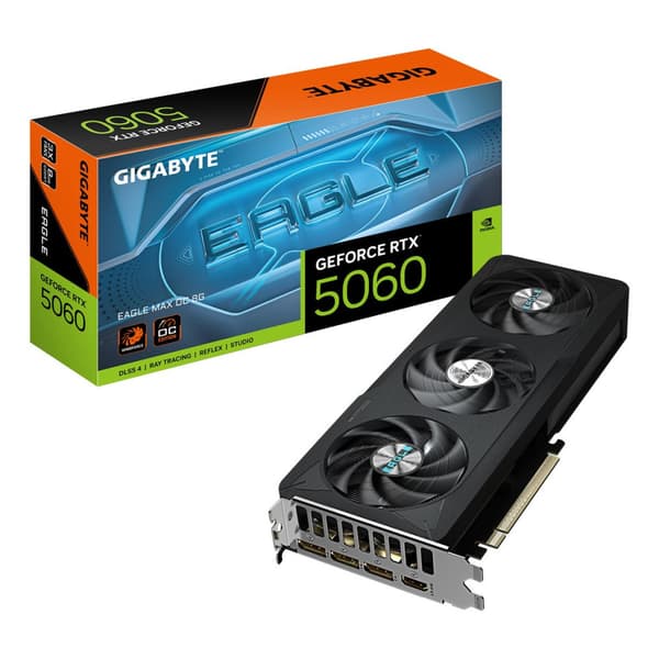 Gigabyte RTX 5060 EAGLE MAX OC 8GB Grafikkort