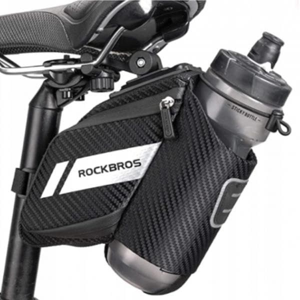 ROCKBROS Satulalaukku pullotelineellä (C32BK)