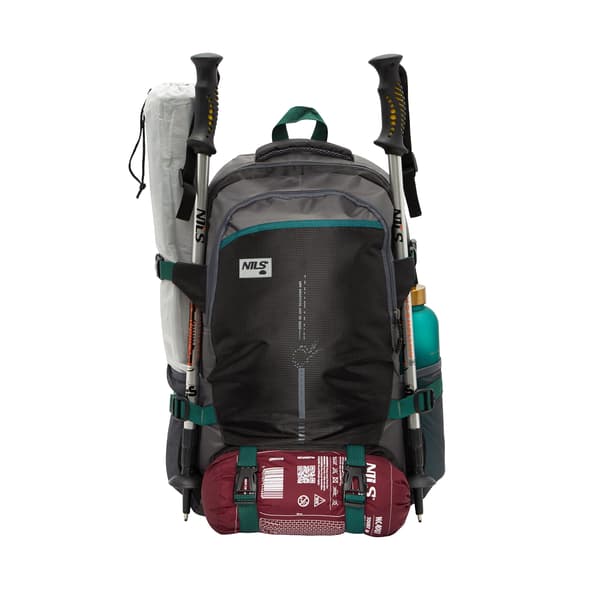 NC1736 BLACK RANGE 45L NILS CAMPING REJSERYGSÆK