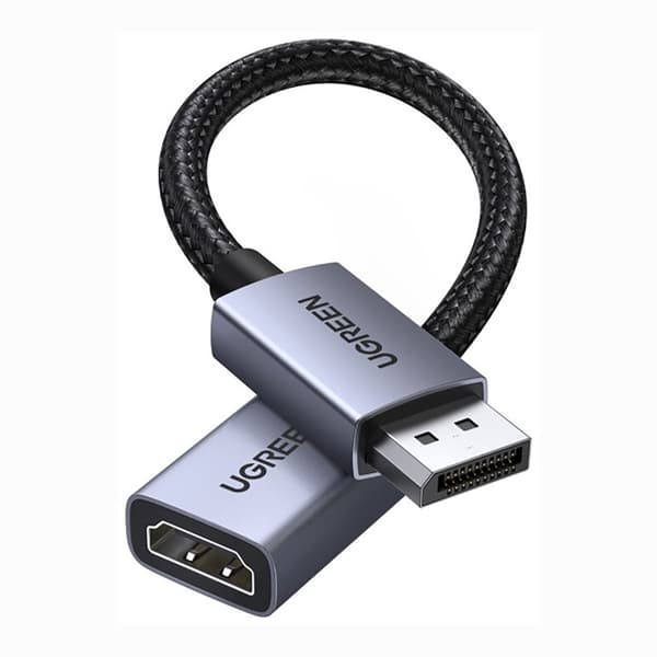 DisplayPort til HDMI 4K 30Hz envejsadapter - sort