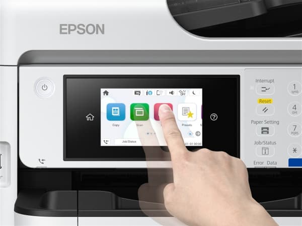 Epson WorkForce Pro EM-C800RDWF Printer Inkjet Farve MFP A4 25 sider/min. USB Wi-Fi Ethernet LAN