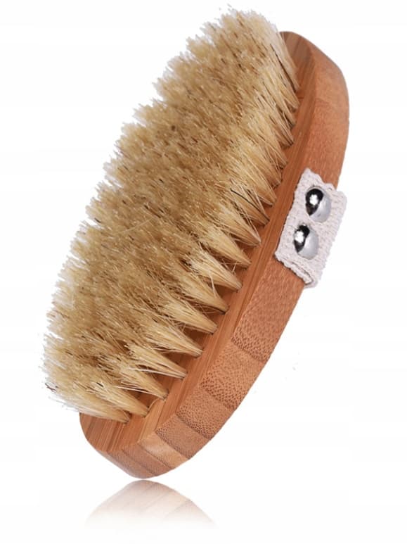 NATURLIG BAMBU + AGAVE KROPPSMASSAGEBORSTE